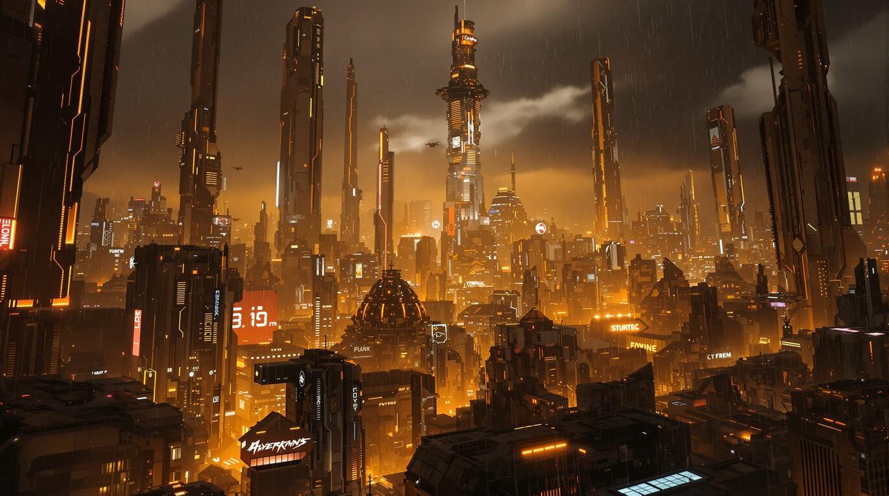 蓝图影视 赛博朋克：未来都市 第一集